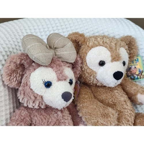Tokyo Disney Sea Duffy & ShellieMay Plush Set S Size TDS Japan NEW - Picture 7 of 7