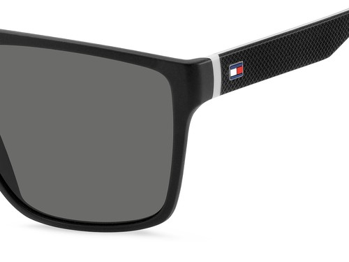 Sonnenbrille Tommy Hilfiger 1717/S 08A (M9) Schwarz Grau/Grau Polarisiert CAL.59 - Bild 4 von 4