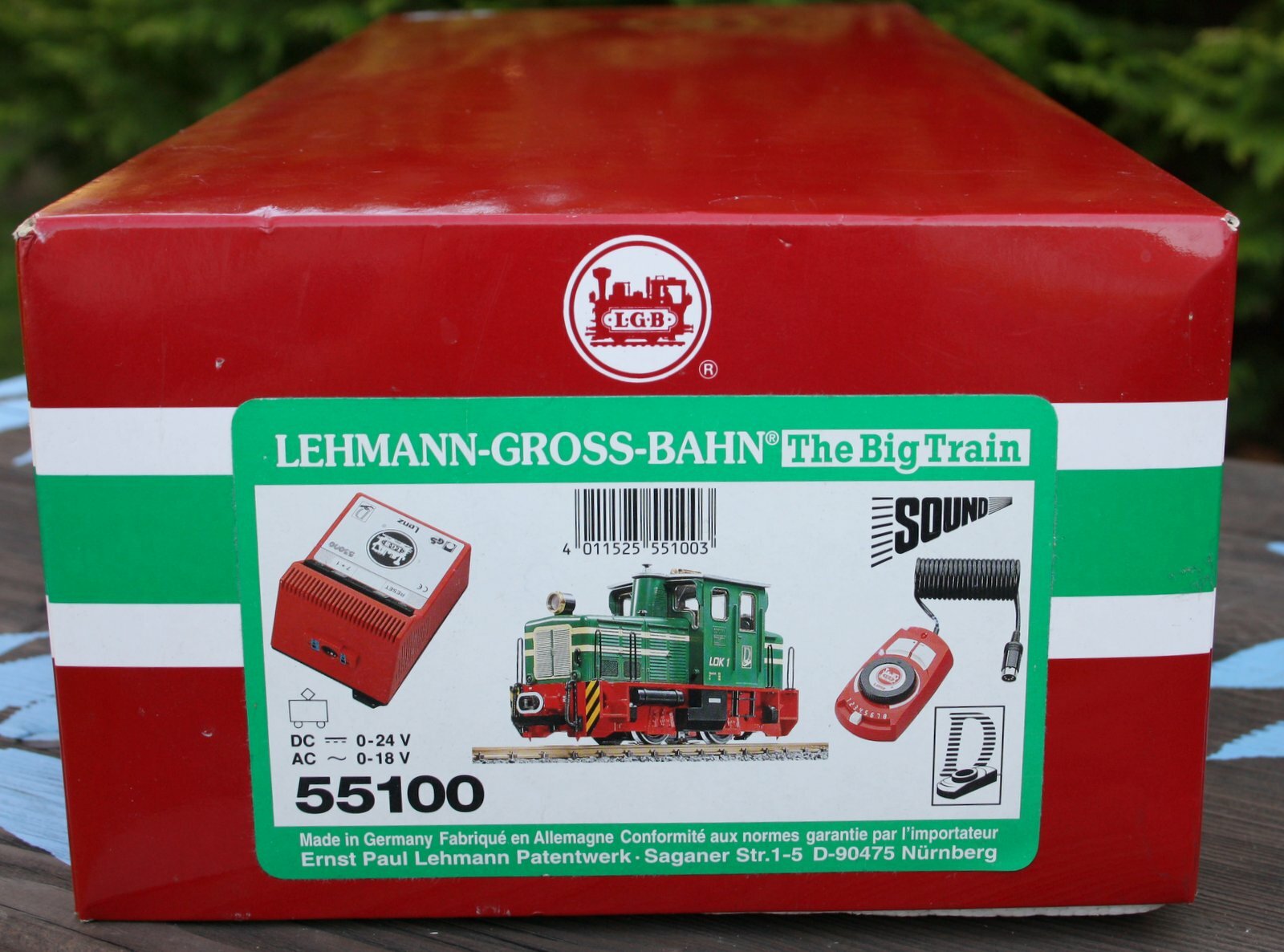 LGB 55100 Leerkarton Anleitung für Set (Schoema Diesellok 21602 und 55000) LGB 55100 Leerkarton Anleitung für Set (Schoema Diesellok 21602 und 55000)