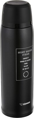 ZOJIRUSHI 1.03L SJ-JS10-BA Stainless Thermos Bottle TUFF Black