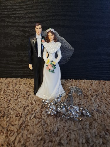 Vintage Hochzeitstorte Topper