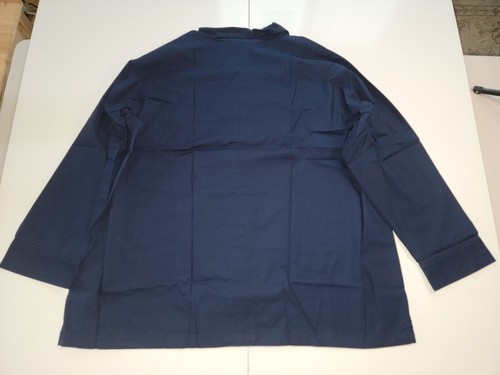 Lands End Shirt Mens Size 3XL Button Up Long Sleeve Blue - Picture 2 of 6