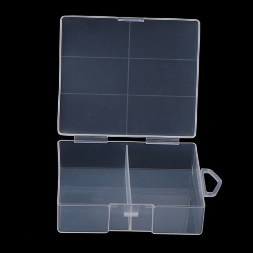 1pc Transparent Battery Storage Box For AA Batteries, Plastic Organizer_D - Picture 11 of 12