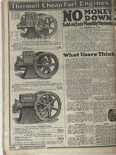 1921 SEARS ROEBUCK STORE CATALOG, PHILADELPHIA, PA, COMPLETE, VINTAGE - Picture 7 of 9
