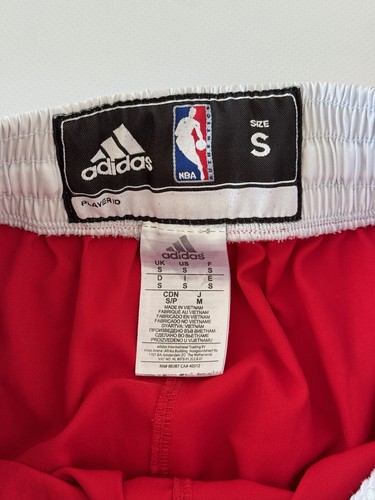 CHICAGO BULLS NBA BASKETBALL SHORTS ADIDAS SIZE S ADULT - Picture 8 of 9