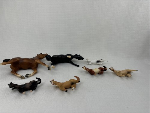 Vintage Breyer/Reeves kleine & große Modellpferde Pony’s Stablemates Mix 7 Stück - Bild 7 von 10