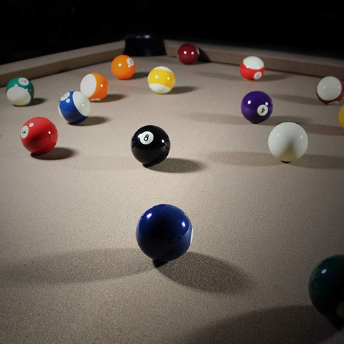 2-1/4" Billiards Pool Table Cue Ball Standard Size Number Balls 16 Balls - Picture 7 of 10