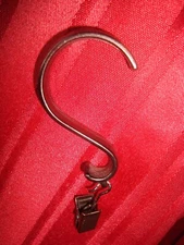 12 pieces Antique Copper Color 1 1/4 inch Drapery Rod  'S' Hooks with Clips