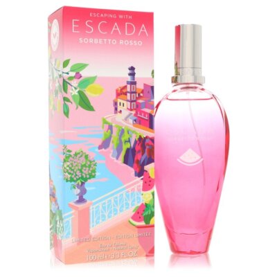 Escada Sorbetto Rosso by Escada EDT Spray Limited Edition 3.3oz/100ml for Women