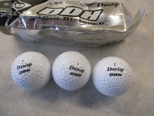 Box of 3 New Dunlop DDH Golf Balls - Picture 7 of 8