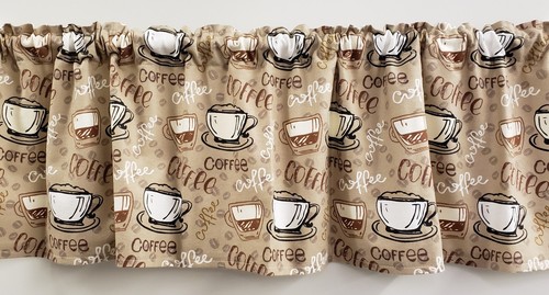 Coffee Beans Valances, Curtains or Swags - Picture 12 of 16