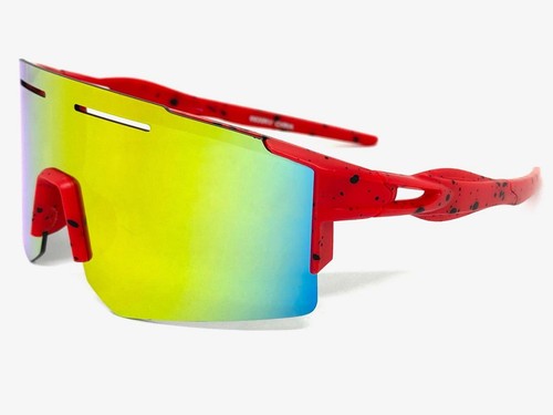 WHOLESALE LOT Kids Boys or Girls Sports Retro Wrap Shield SUN GLASSES 12 Pairs - Picture 8 of 24