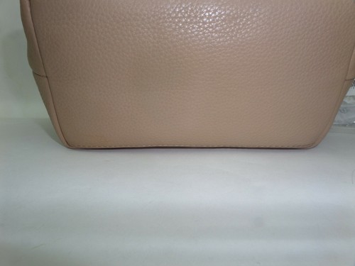 New "TheFix" Brand Brass O-Ring Purse Handbag Mini Bucket Bag Sienna Color NICE - Picture 3 of 6