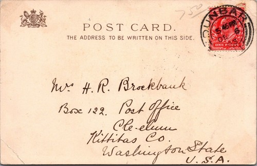 Maud Goodman Series 3 Girls On Seashore Beach Tucks 835 c1905 postcard NQ14 - Picture 2 of 2