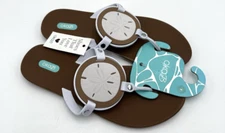 Oka-B SOLARA Women's NEW Sandal MADE IN USA Toffee Salt Sand Dollar US Size 9