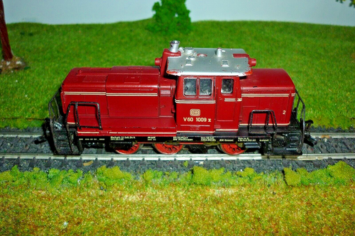 Märklin Model Railway Diesel Locomotive 3064 BR V60 1009 DB H0 Original Packaging - Picture 6 of 11