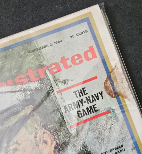 Revista Sports Illustrated Roger Staubach primera portada 2 de diciembre de 1963 - Imagen 2 de 2