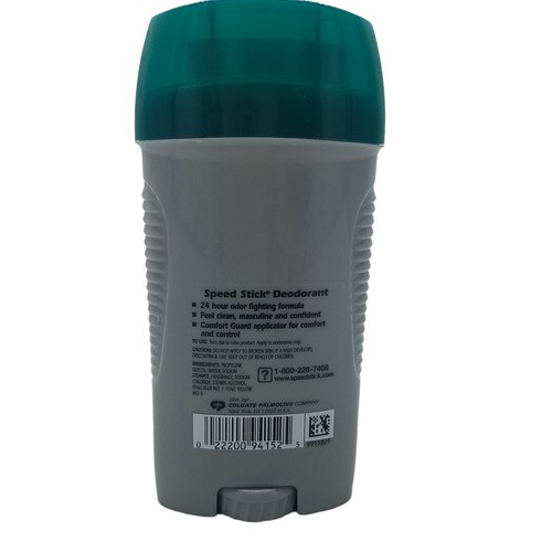 Speed Stick Regular 24HR Aluminum Free Solid Men Deodorant 3oz - Picture 2 of 2