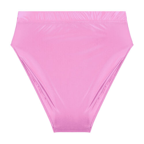 Womens Panty Bikini Briefs Oily Knickers Short Sleepwear High Waist Clubwear - Picture 71 of 85