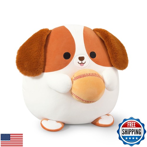 Onsoyours Original Beagle Dog Stuffed Animal with Baseball - 12 inch Soft Spo