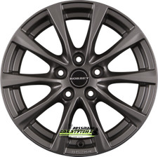 4x Borbet RE metal grey 7x16 ET48 - LK5/112 ML66.6 Felge Alu