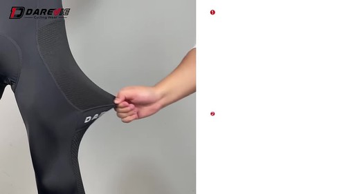 Cycling Bib Pants Summer Men Gel Pad Cycling Long Bib Pants Breathable Gentlemen - Video 1 of 1