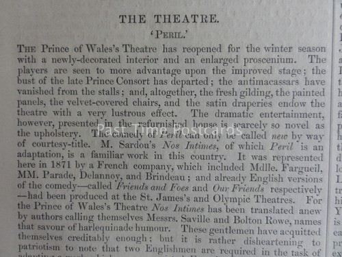 1876 THE WORLD - A Journal for Men & Women NEWSPAPER 4th Oct Social & Political - Picture 9 of 12