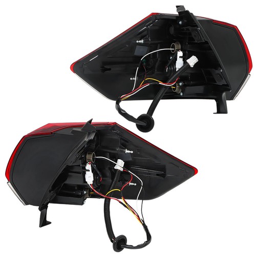 For 2017-2019 Nissan Rogue Red Lens Outer Tail Lights Rear Lamps Left&Right Side - Picture 3 of 9