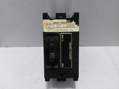 ITE Imperial Corporation EH2-M025 2 Pole Circuit Breaker 25A 480 Max Volts