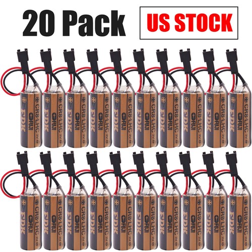 20Pack FUJI FDK CR8.LHC 17450 3V CR8LHC Battery for Toto Flush Valve