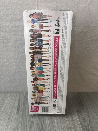 Muñeca Barbie Fashionistas 2015 33 Fab Fringe alta #DPX69 nueva en caja, no retirada - Imagen 6 de 7