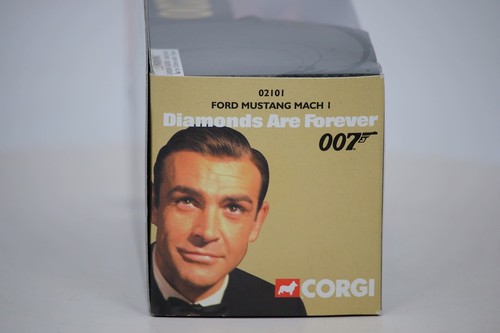 JAMES BOND 007: Corgi "Diamonds Are Forever" Ford Mustang Mach 1 #02101 NEW - Picture 5 of 11