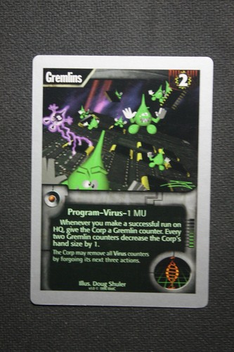 WotC NetRunner CCG/TCG *V1.0 & Proteus* Runner Singles - Picture 54 of 147
