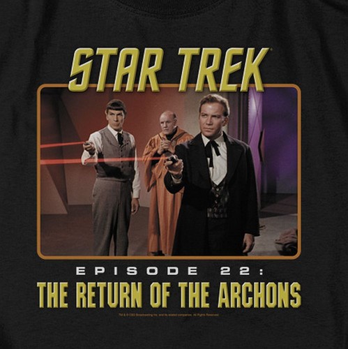 T-shirt o canotta smanicata Star Trek TOS "Ritorno degli Arconti" - a 6X - Foto 2 di 7