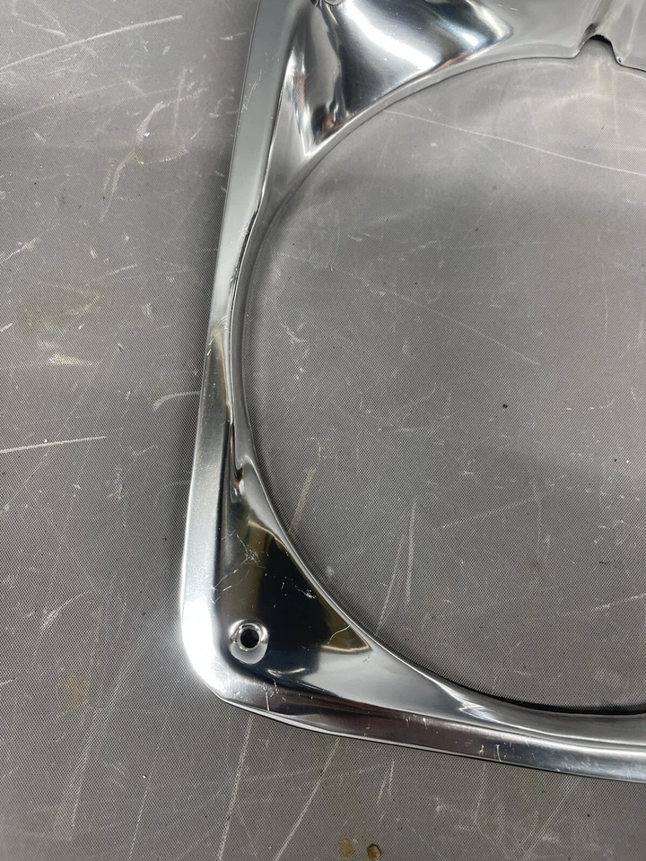 Nuevo de Lote Antiguo 1969-1972 Chevy C/K Camioneta Faro Bisel Cucharones Anillo de Ajuste C10 K10 Foto 2 de 4