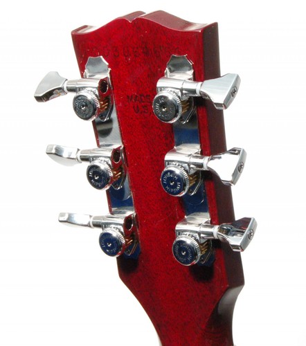 Hipshot Grip-Lock Open Chrome 18:1 3x3 tuners with UMP 6K2GL0C - Picture 2 of 3