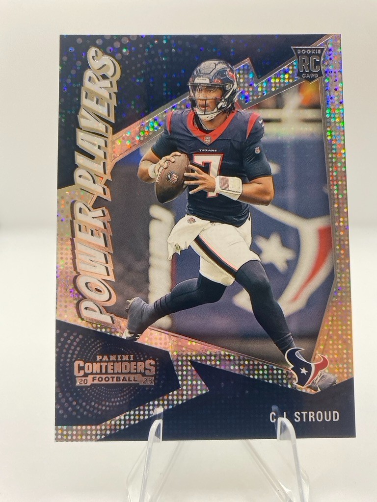 CJ Stroud 2023 Panini Contenders #24 Power Players RC Texans