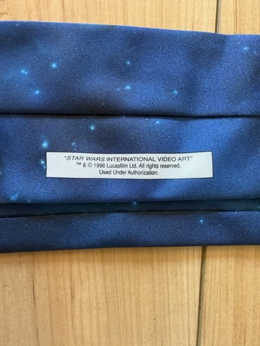 Corbata vintage Star Wars A New Hope Ralph Marlin 1996 etiquetas nueva - Imagen 8 de 8