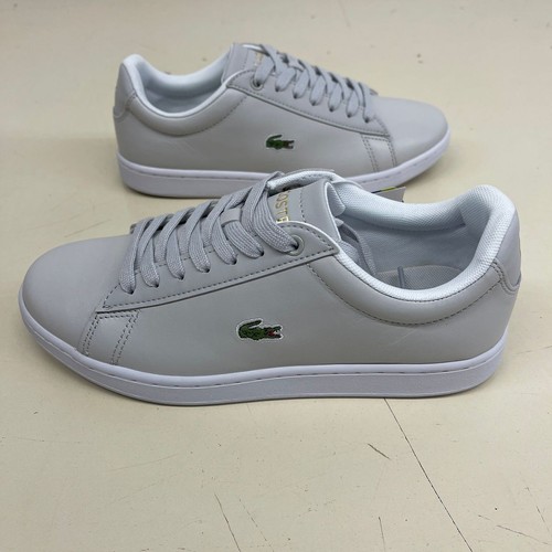 LACOSTE Hydez Leather Sneakers Women's Size 6 Light Gray - Bild 15 von 15