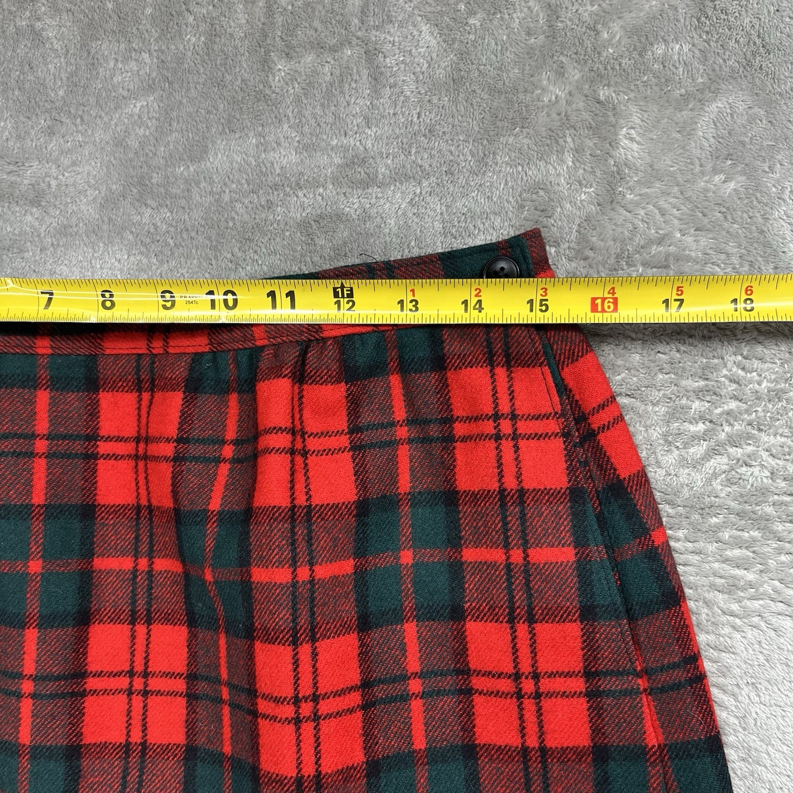 Authentic Vintage Pendleton Authentic Red Pencil … - image 6