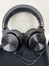 Cowin E7 PRO Active Noise Cancelling Bluetooth Over-Ear Headphones, Black