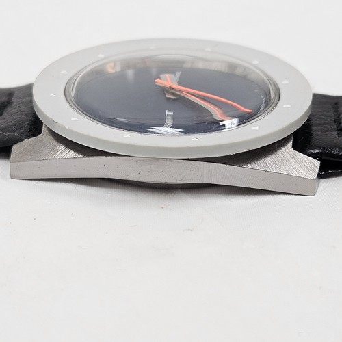 Orologio Uomo Vintage Tissot Carrousel Quadrante Blu Manuale Svizzero Raro Funzionante Meccanico - Foto 4 di 13