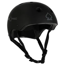 NEW Pro-Tec Classic Certified Skate / BMX Full Cut Helmet - Matte Black - Small