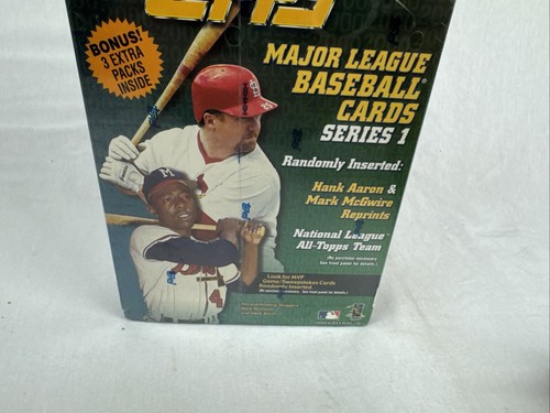 2000 Topps Baseball Series 1 Factory Sealed Box 29 Packs + 3 Extra New MLB - Picture 16 of 16