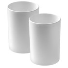  2 Pcs Badezimmer Zahnputzbecher Zahnspülbecher Zahnbürstenbecher