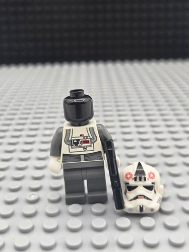 AT-AT Driver, Walker Pilot, Star Wars, 8129 8084 sw0262 LEGO® Minifigure Figure - Picture 2 of 3