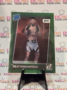 2022 Donruss UFC - Rated Rookie Billy Quarantillo #201 Green Flood (RC)