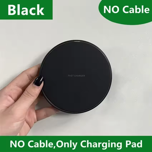 200W Fast Wireless Charger Pad Stand for iPhone Samsung Xiaomi Dock Station - Photo 7 sur 20