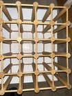 JK Adams Co. 20 Bottle Wooden Wine Rack