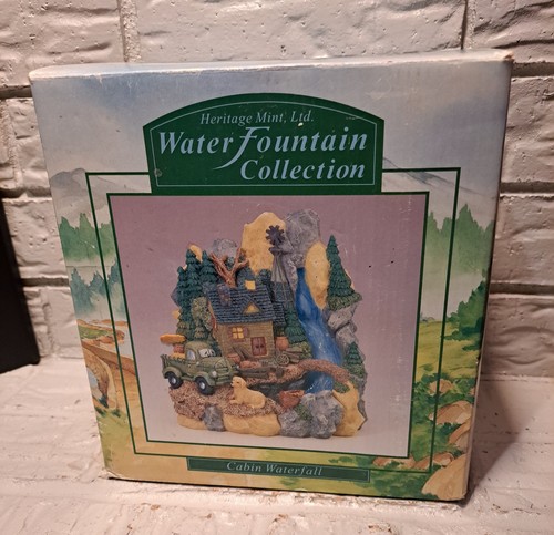 Vtg Heritage Mint Water Fountain 2000 Plays "Birds/Water" Sound Activated NIB - Picture 17 of 23